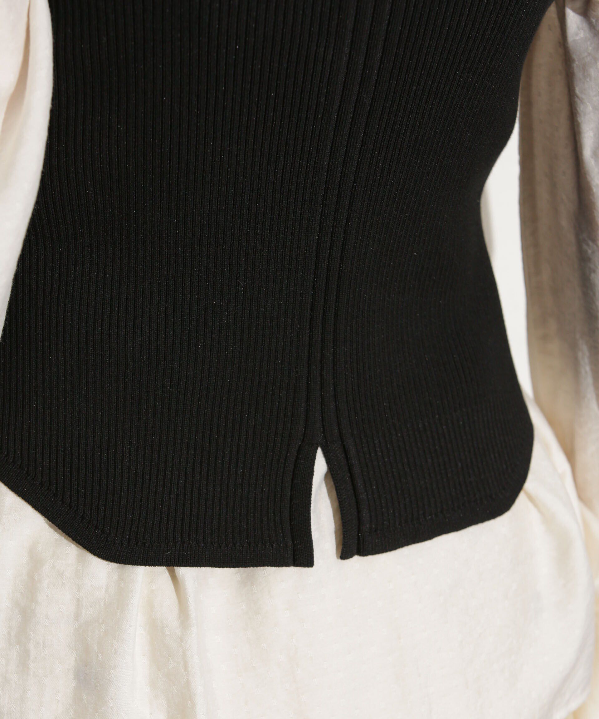 nano･universe「ニットビスチェ ストラップ取り外し可」|ニット・セーター|