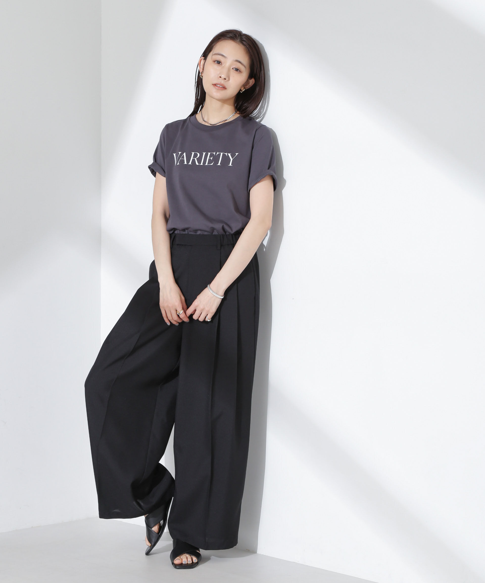 nano･universe「ツータックパンツ」|チノ|