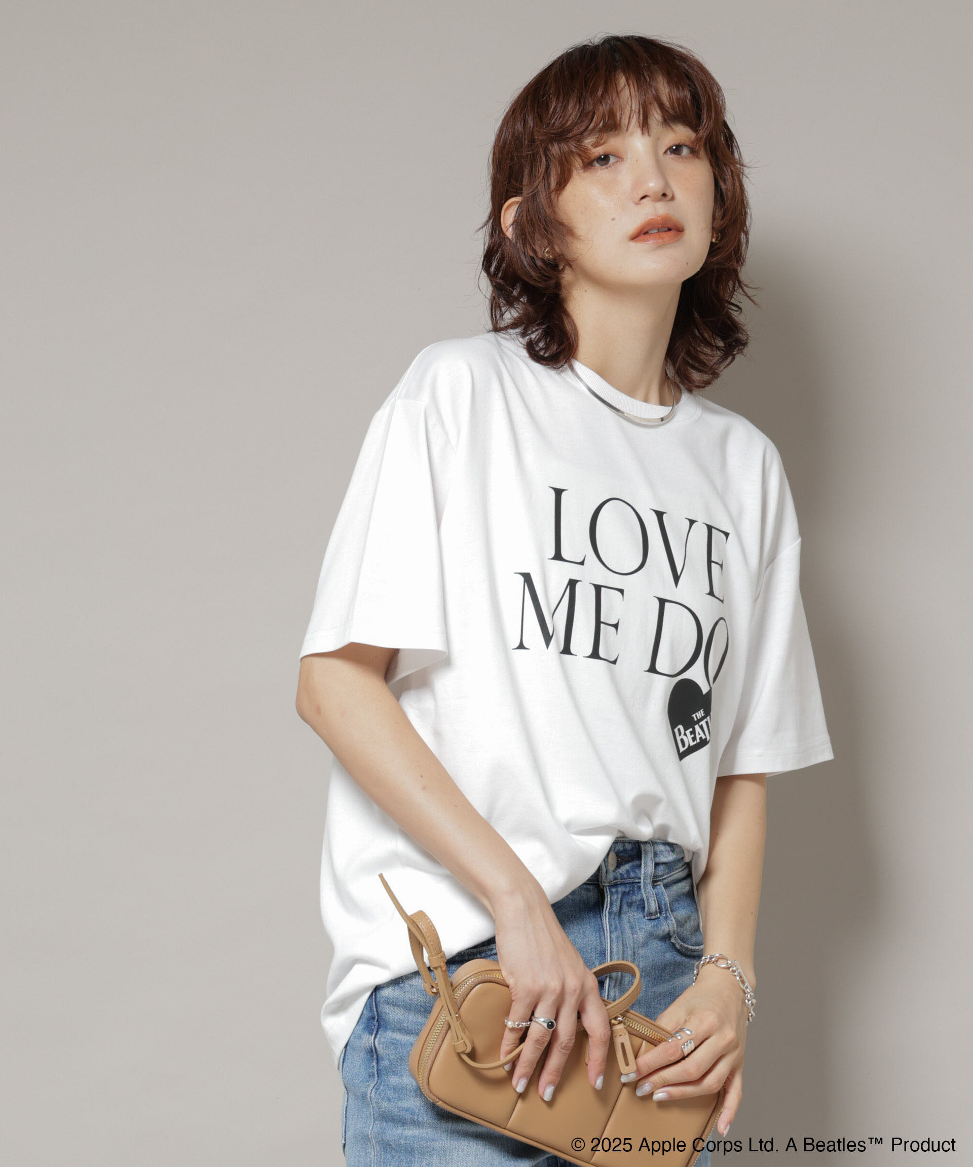 nano･universe「GOOD ROCK SPEED&times;Anti Soaked(R) 汗染み防止 BEATLES Tシャツ」|Tシャツ・カットソー|