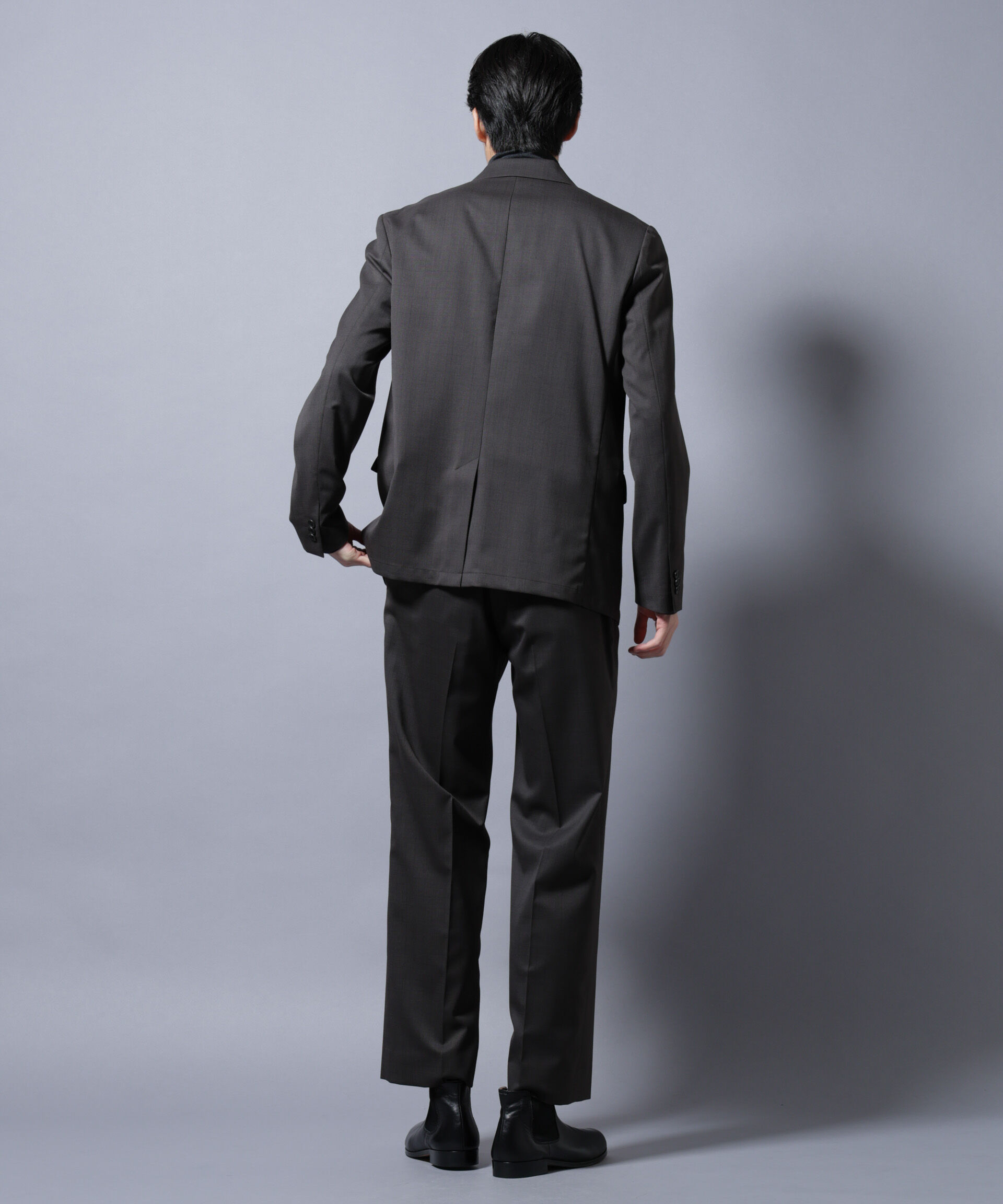 nano･universe「「Damerino Select」RENU(R)T/Wシャドーチェックパンツ（セットアップ可)」|スーツ|