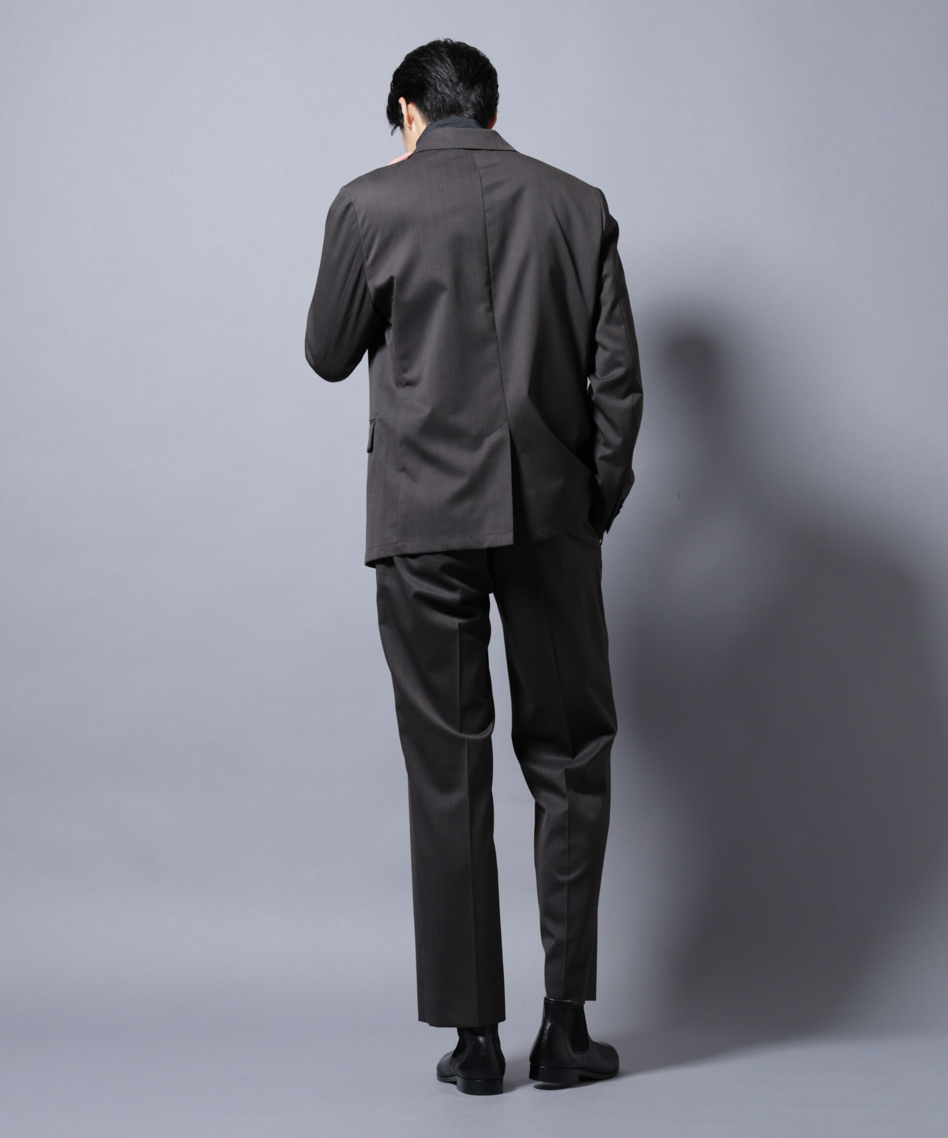 nano･universe「「Damerino Select」RENU(R)T/Wシャドーチェックパンツ（セットアップ可)」|スーツ|