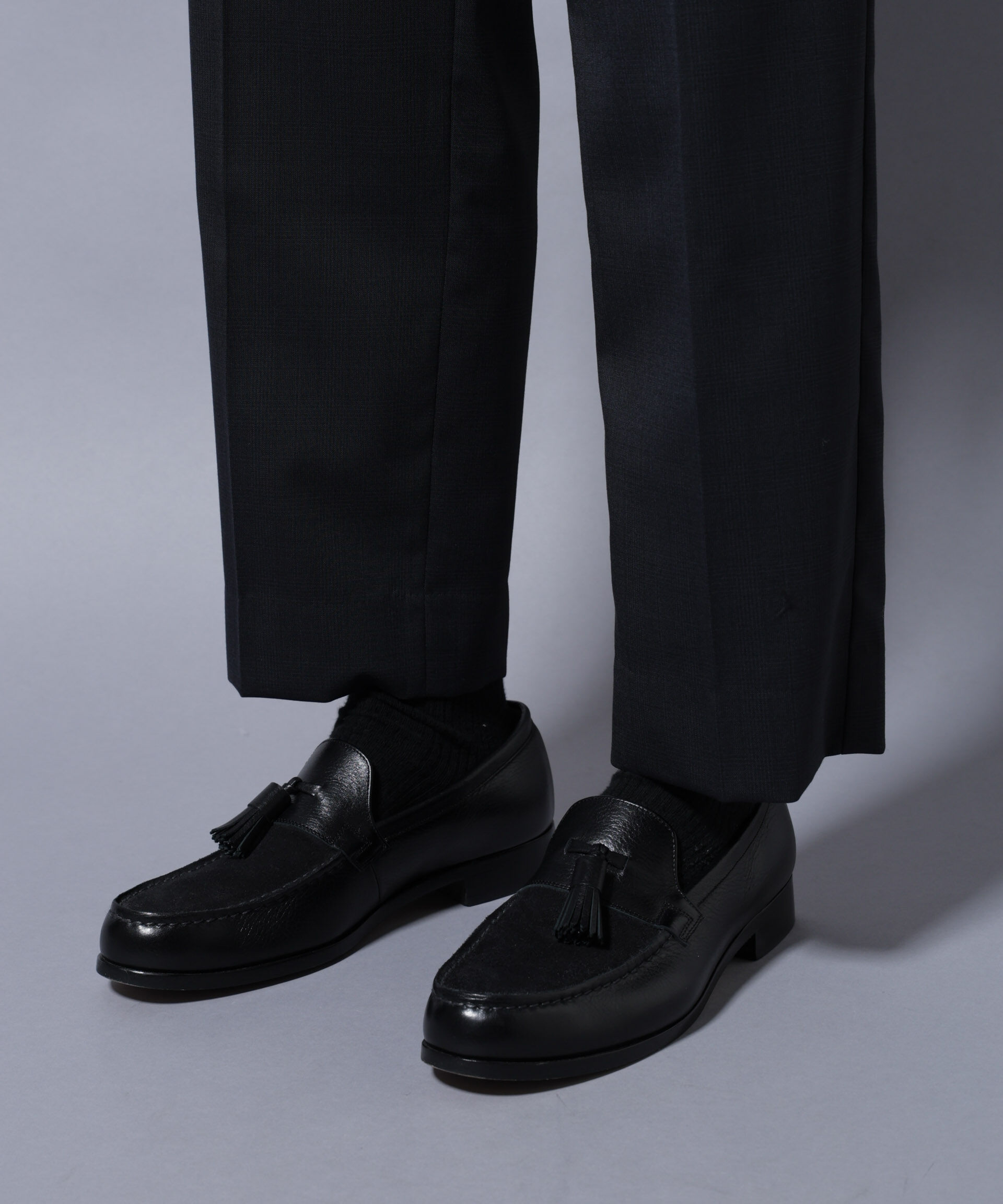 nano･universe「「Damerino Select」RENU(R)T/Wシャドーチェックパンツ（セットアップ可)」|スーツ|