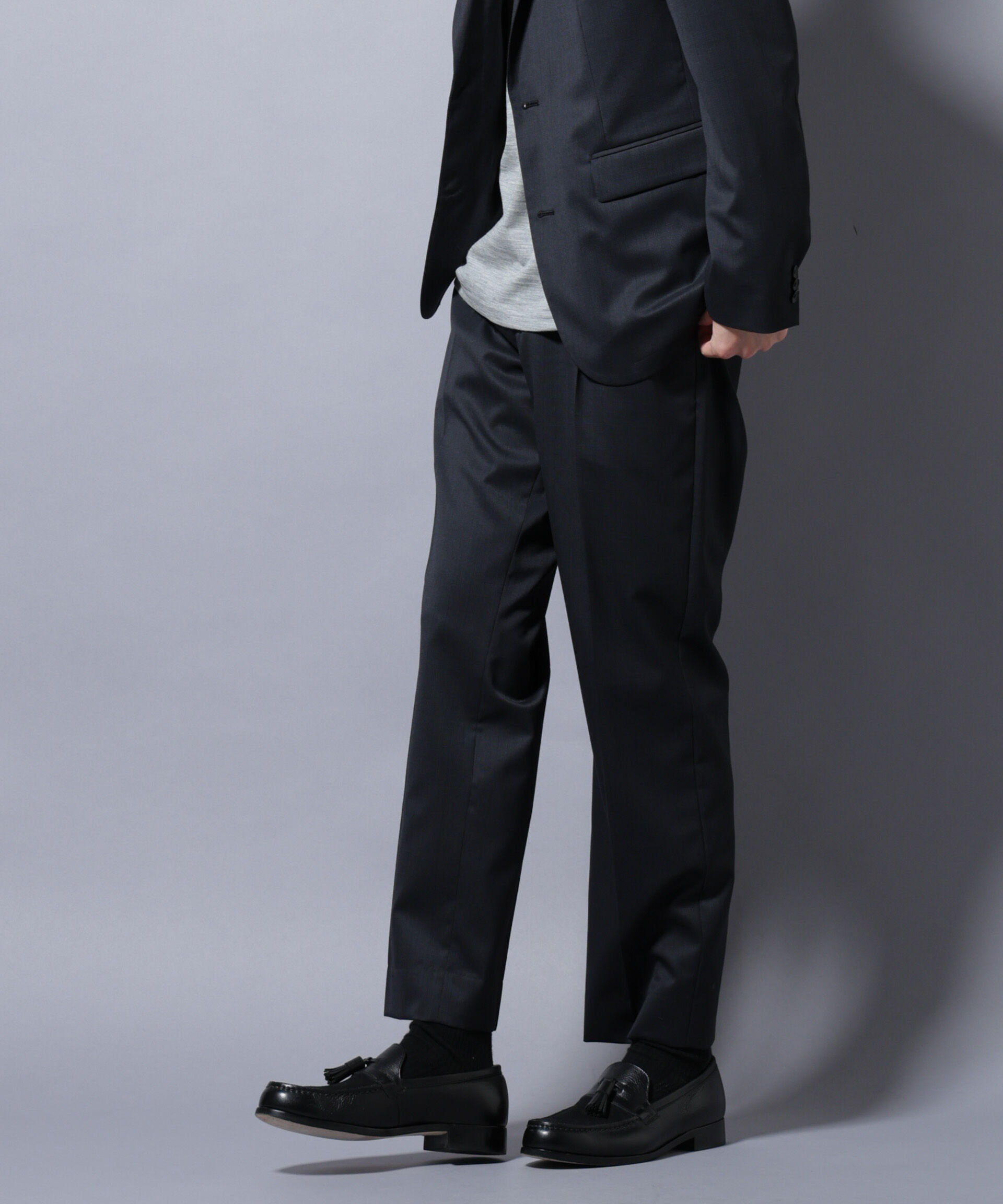 nano･universe「「Damerino Select」RENU(R)T/Wシャドーチェックパンツ（セットアップ可)」|スーツ|