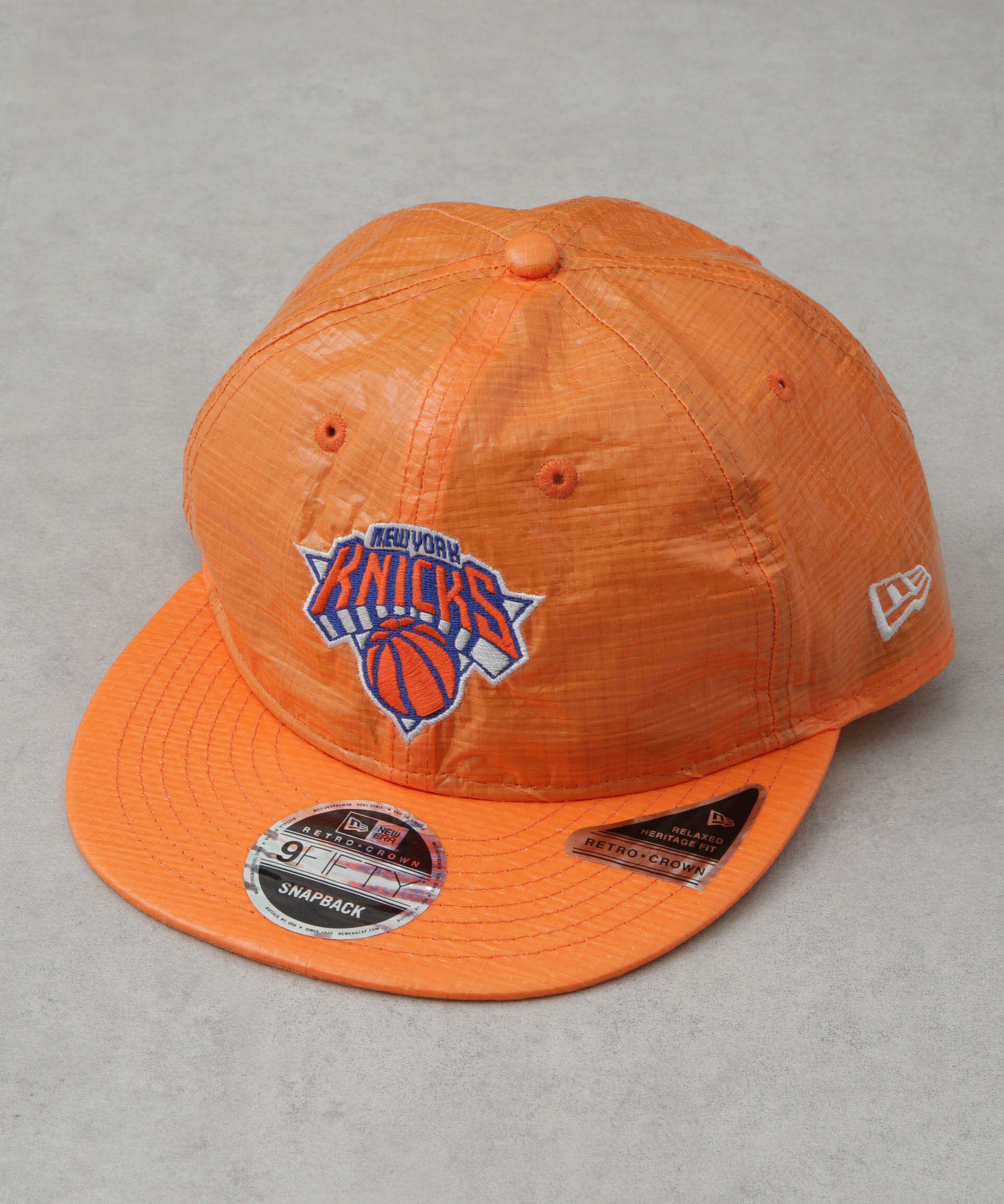 nano･universe「NEW ERA/RC950 GORO NETKNI ORG」|キャップ・キャスケット|オレンジ