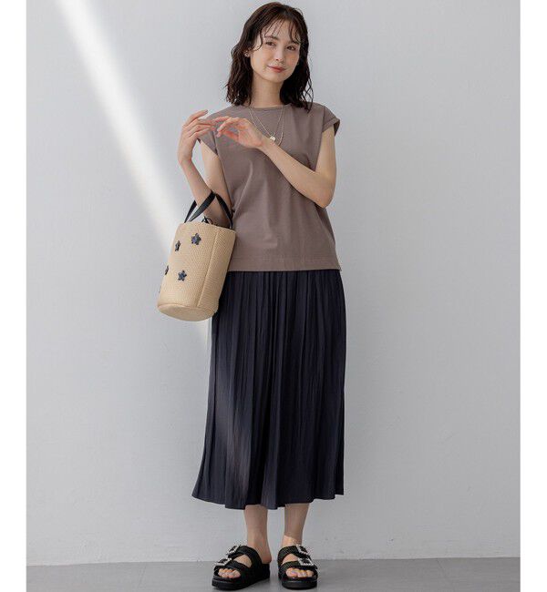 組曲「【春夏のNEWカラー登場】ギャザーライトデシン パンツ」|その他|