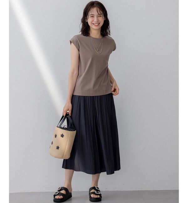 組曲「【春夏のNEWカラー登場】ギャザーライトデシン パンツ」|その他|