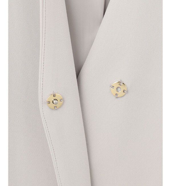 自由区「【セットアップ対応・洗える】トリアセダブルクロス ジレ」|ベスト・ジレ|