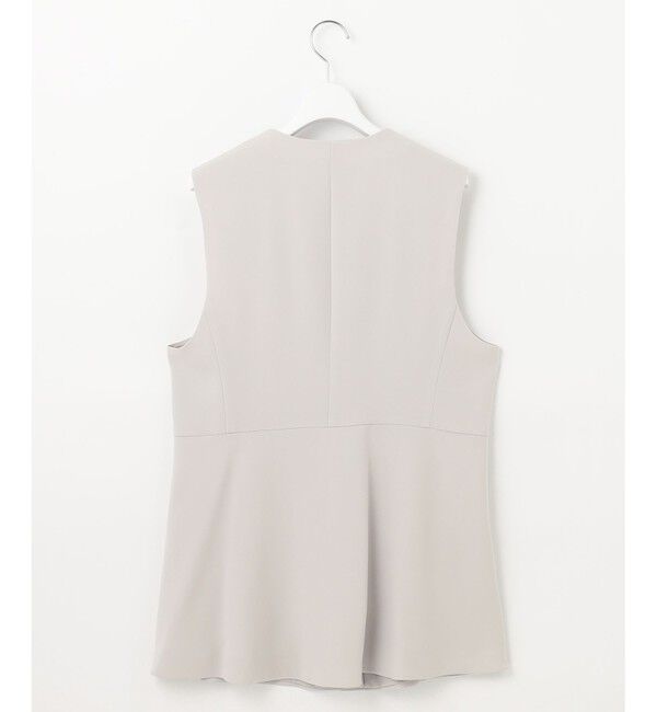 自由区「【セットアップ対応・洗える】トリアセダブルクロス ジレ」|ベスト・ジレ|