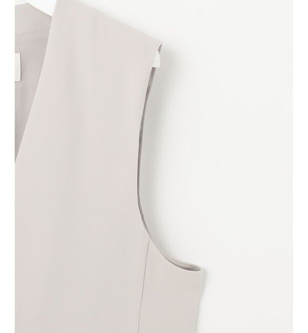 自由区「【セットアップ対応・洗える】トリアセダブルクロス ジレ」|ベスト・ジレ|