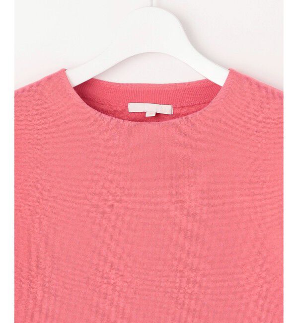 自由区「【WEB限定カラーあり・洗える】ドライコットンハイゲージプルオーバー ニット」|ニット・セーター|