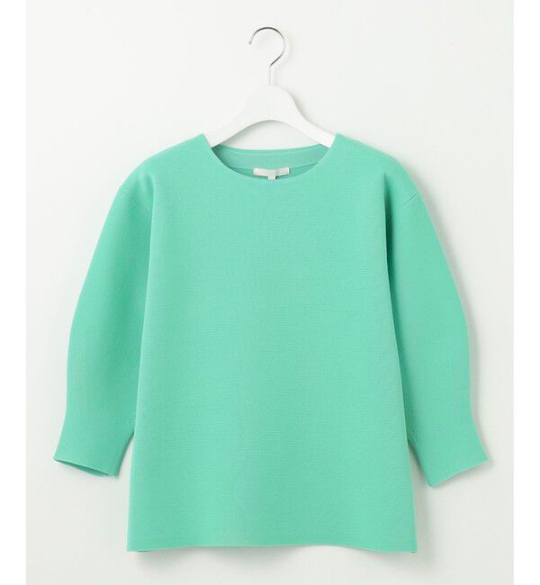 自由区「【WEB限定カラーあり・洗える】ドライコットンハイゲージプルオーバー ニット」|ニット・セーター|