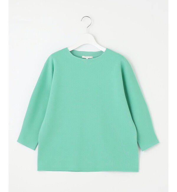 自由区「【WEB限定カラーあり・洗える】ドライコットンハイゲージプルオーバー ニット」|ニット・セーター|