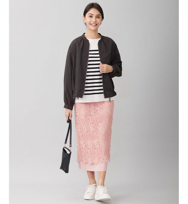 自由区「【WEB限定カラーあり・洗える】ドライコットンハイゲージプルオーバー ニット」|ニット・セーター|