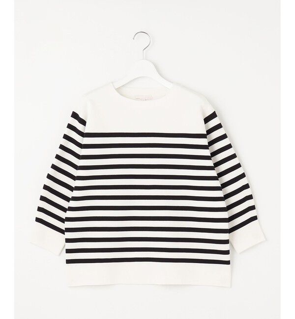 自由区「【WEB限定カラーあり・洗える】ドライコットンハイゲージプルオーバー ニット」|ニット・セーター|