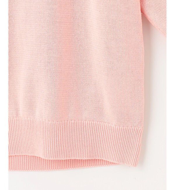 自由区「【洗える】レースコンビニット プルオーバー」|ニット・セーター|