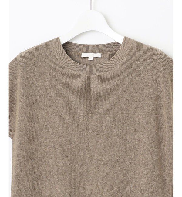 自由区「【カタログ掲載・洗える】ハイツイストコットンアセテート異素材コンビ ワンピース」|ワンピース|