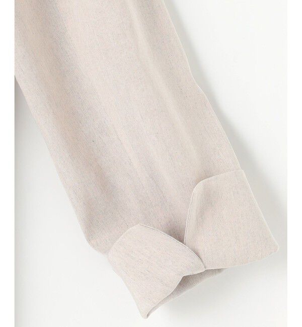 23区「【セットアップ対応/洗える】リネンレーヨンストレッチ ダブル ジャケット」|テーラードジャケット|