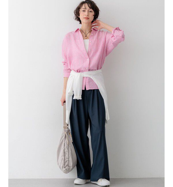 23区「【見上愛さん着用/洗える】ベアトップ パッド付き キャミソール」|キャミソール|