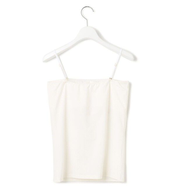 23区「【見上愛さん着用/洗える】ベアトップ パッド付き キャミソール」|キャミソール|