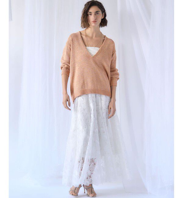 23区「【見上愛さん着用/洗える】ベアトップ パッド付き キャミソール」|キャミソール|