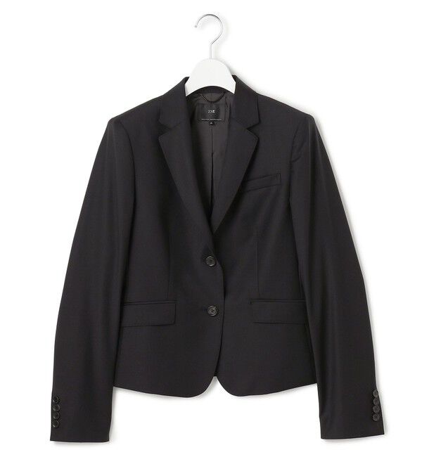 23区「【セットアップ対応】ファインネスウール 二つ釦 ジャケット」|テーラードジャケット|