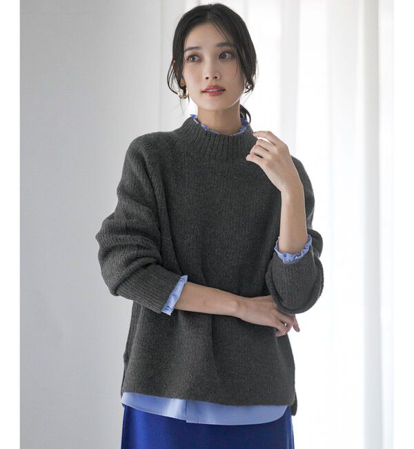 ANY SIS「ハイネックAir ニット」|ニット・セーター|