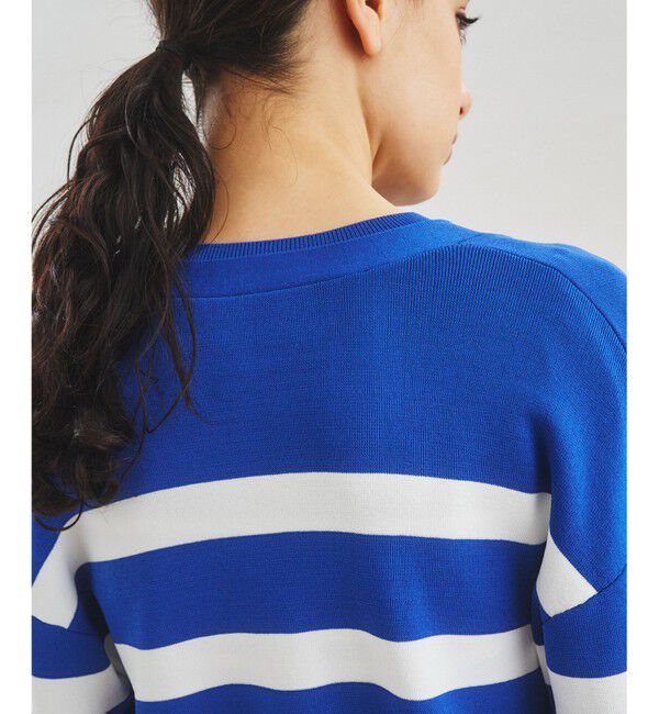 Diagram「ボーダールーズニットカーディガン」|カーディガン|