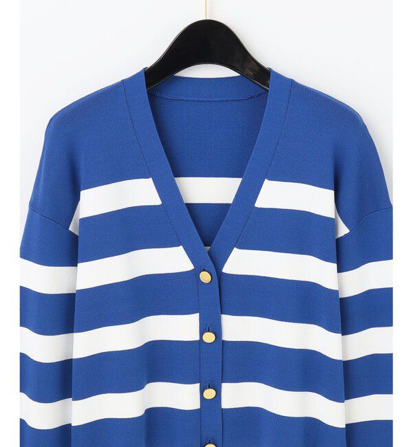 Diagram「ボーダールーズニットカーディガン」|カーディガン|