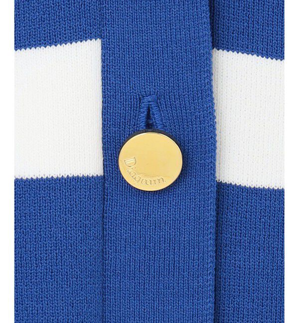 Diagram「ボーダールーズニットカーディガン」|カーディガン|