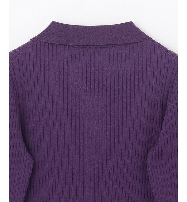 Grace Class「リブポロニットカーディガン」|カーディガン|