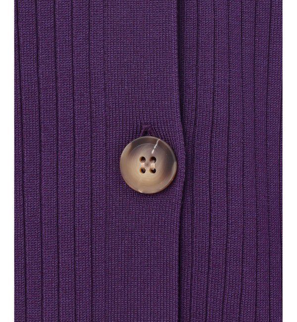 Grace Class「リブポロニットカーディガン」|カーディガン|