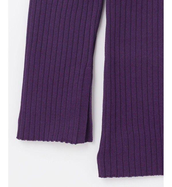 Grace Class「リブポロニットカーディガン」|カーディガン|