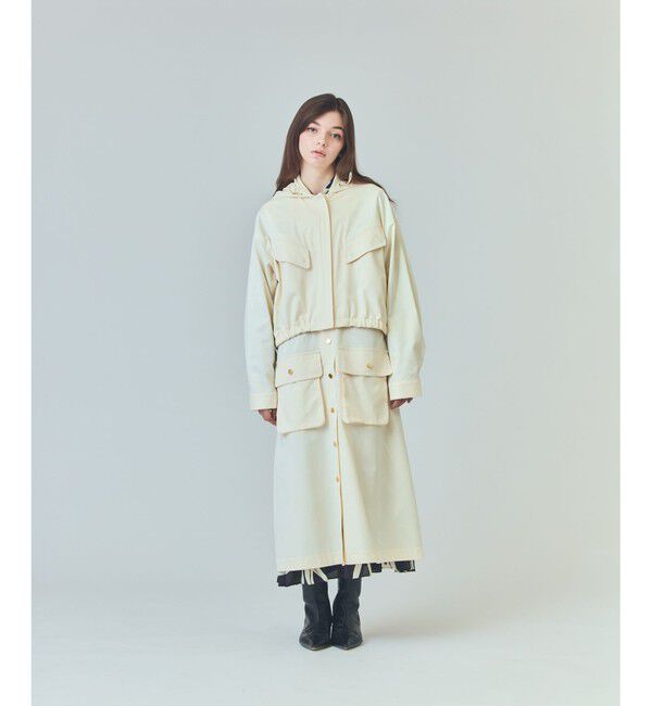  「ミリタリー3WAYコート」|ミリタリージャケット|