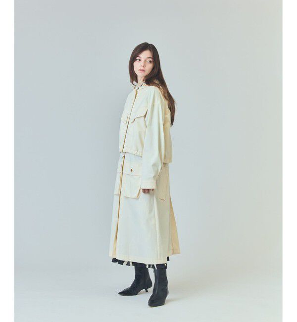  「ミリタリー3WAYコート」|ミリタリージャケット|