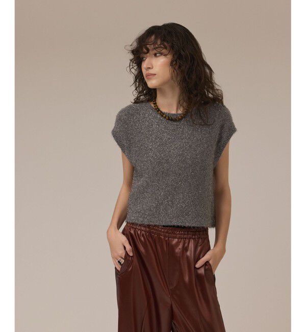 Diagram「ショートフェザーニットトップ」|ニット・セーター|