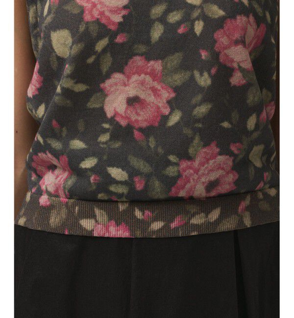 Diagram「ローズプリントニットトップ」|タンクトップ|