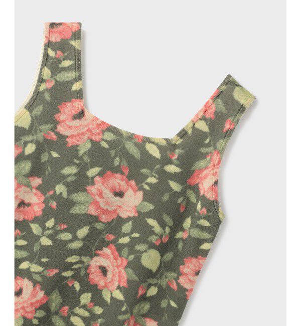 Diagram「ローズプリントニットトップ」|タンクトップ|