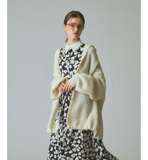 Grace Class「ストールアルパカカーディガン」|カーディガン|