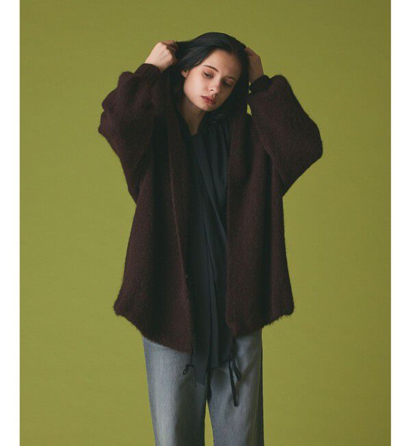 Grace Class「ストールアルパカカーディガン」|カーディガン|