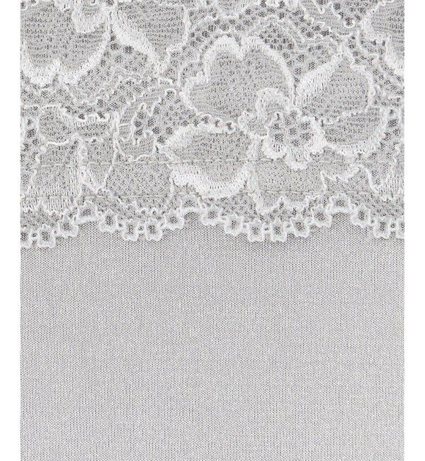 GRACE CONTINENTAL「箔プリントレースベアトップ」|キャミソール|