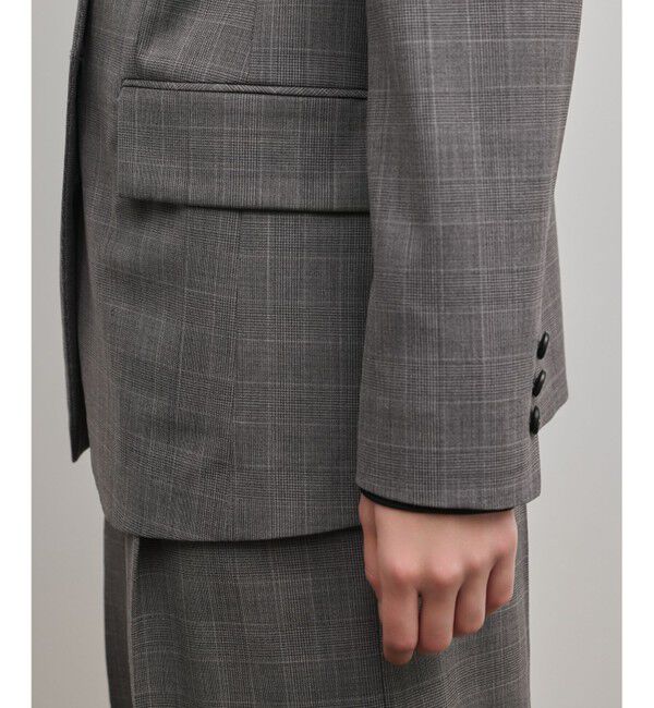 Diagram「デザインフロントジャケット」|ノーカラージャケット|