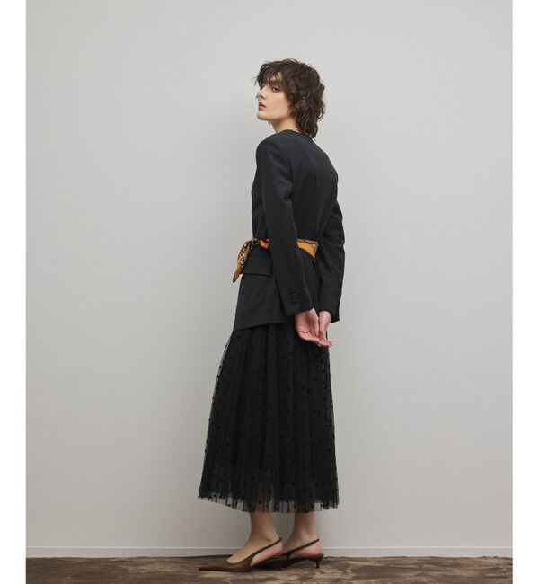 Diagram「デザインフロントジャケット」|ノーカラージャケット|