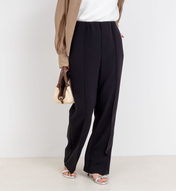 NOLLEY'S「ウォッシャブルハイスペック裾フレアパンツ」|その他|