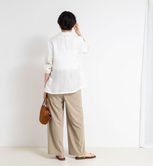NOLLEY'S sophi「ウォッシャブルサイドライントリコットパンツ」|その他|