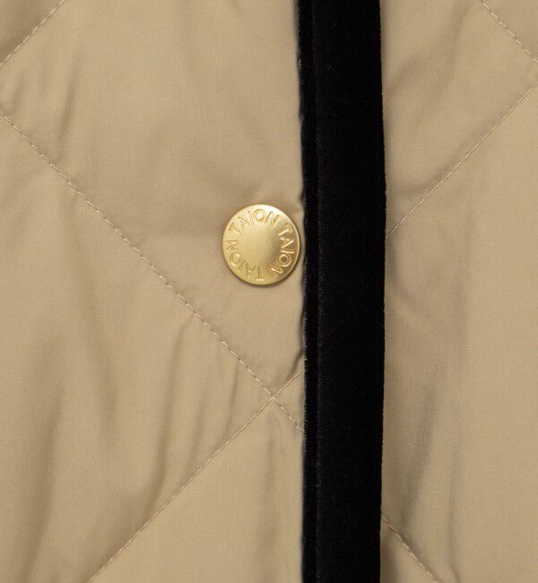 NOLLEY'S「【TAION&times;LIMONTA】別注ベロアパイピングロングダウン」|ダウン|