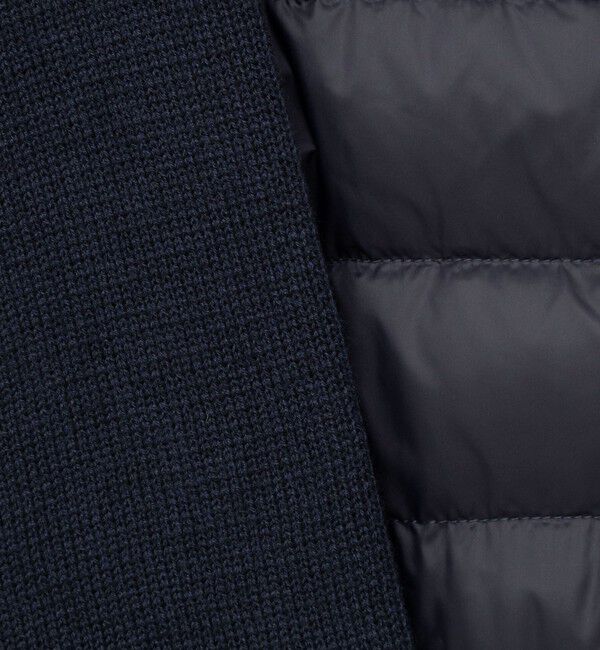 NOLLEY'S「【TAION/タイオン】別注ニットコンビダウンジャケット」|ダウン|