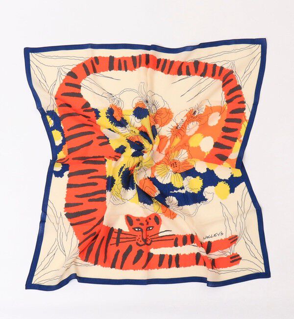 NOLLEY'S「W/Sプリントストール」|ストール|