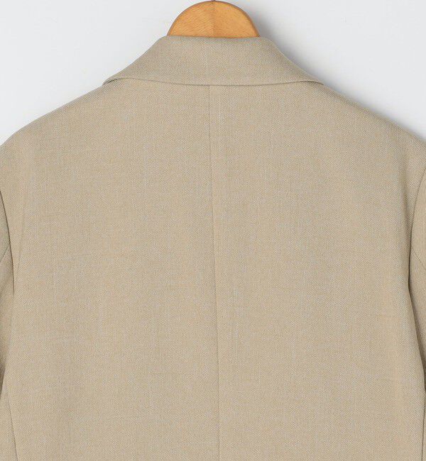 NOLLEY'S「《セットアップ対応》ウォッシャブルウール調ストレッチダブルジャケット」|テーラードジャケット|