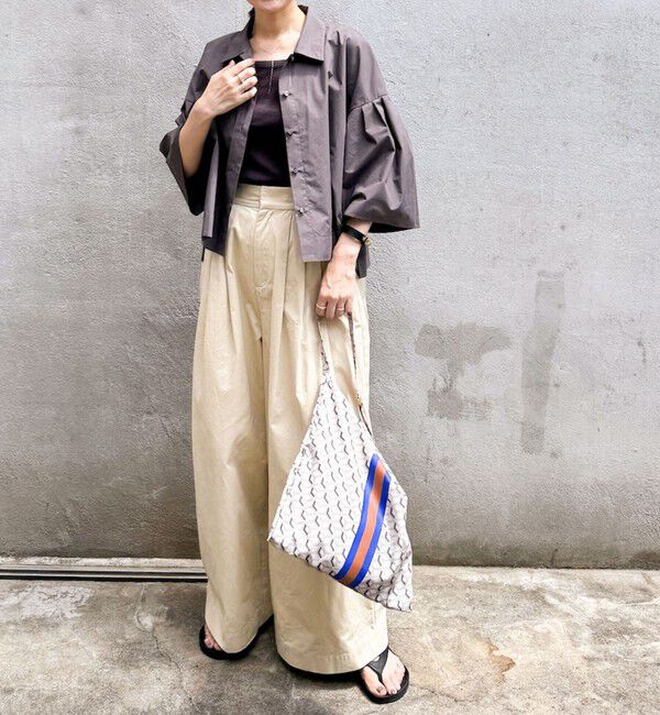 NOLLEY'S「《セットアップ対応》袖フレアボリュームシャツ」|シャツ・ブラウス|