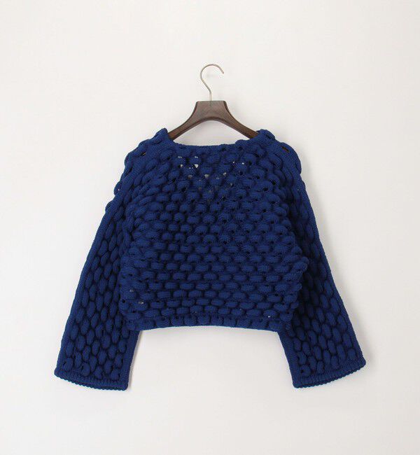 Laraaji「《手洗い可能》3D柄ボレロカーディガン」|カーディガン|